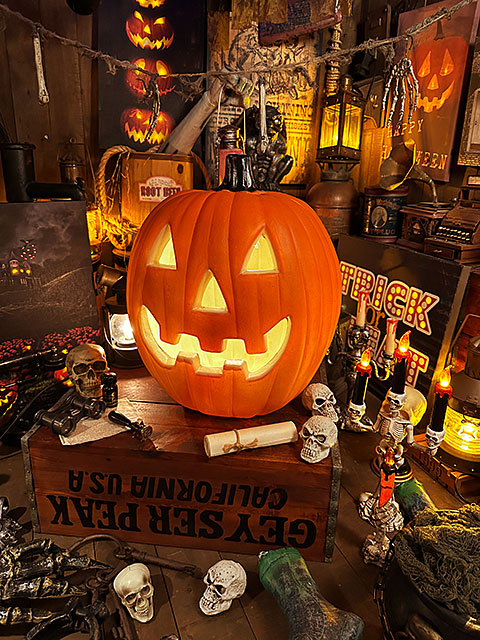 パンプキンランタン　ラウンド　45.5cm　（XLサイズ）　ハロウィン　ジャック・オ・ランタン　カボチャ　オバケ |  | 06