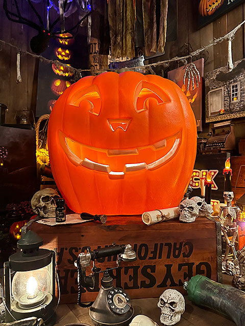 超特大サイズ！ ビッグ パンプキンランタン ラウンド 52cm （XXLサイズ