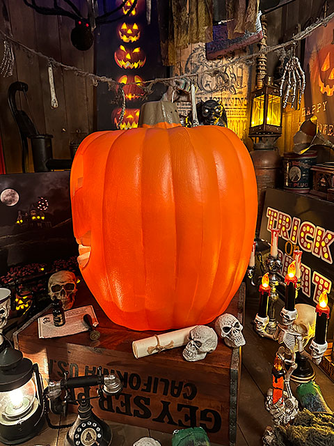 超特大サイズ！ ビッグ パンプキンランタン ラウンド 52cm （XXLサイズ