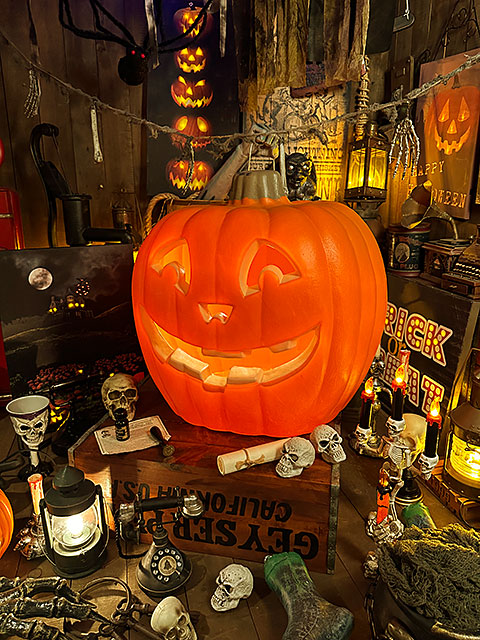 超特大サイズ！ ビッグ パンプキンランタン ラウンド 52cm （XXLサイズ