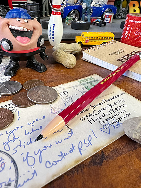 ★稀少な絶盤カラー★　PENCO　ペンコ　パサーズメイト　シャーペン　0.5mm　（レッド）　消しゴム付　シャープペンシル　HIGHTIDE |  | 01