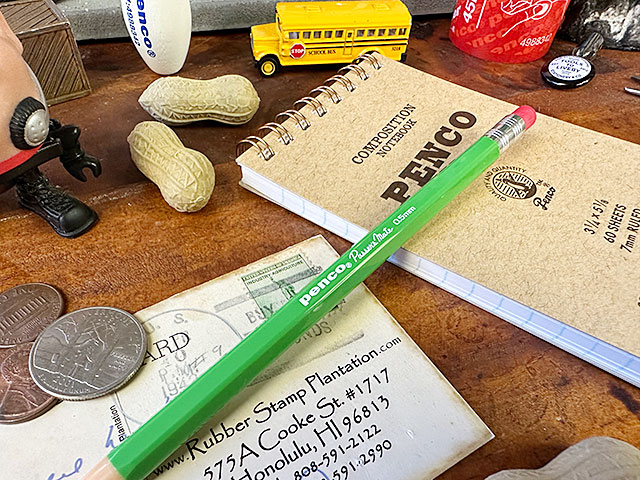 ★稀少な絶盤カラー★　PENCO　ペンコ　パサーズメイト　シャーペン　0.5mm　（グリーン）　消しゴム付　シャープペンシル　HIGHTIDE |  | 03