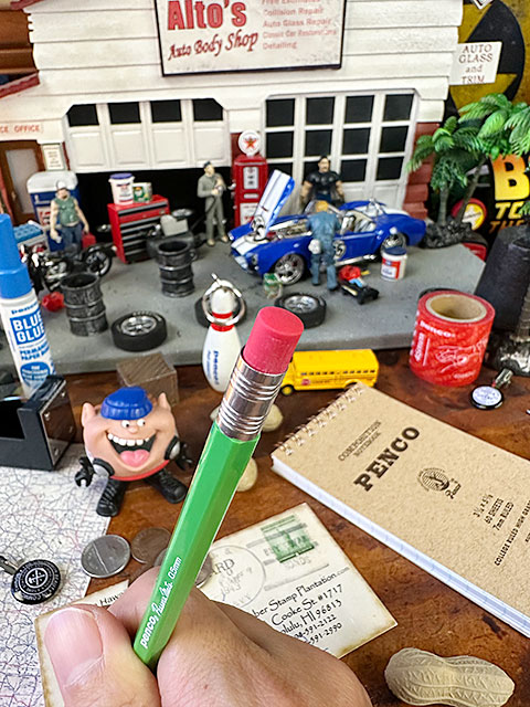 ★稀少な絶盤カラー★　PENCO　ペンコ　パサーズメイト　シャーペン　0.5mm　（グリーン）　消しゴム付　シャープペンシル　HIGHTIDE |  | 05