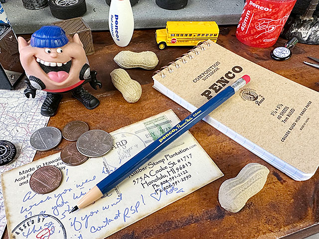 PENCO　ペンコ　パサーズメイト　シャーペン　0.5mm　（ネイビー）　消しゴム付　シャープペンシル　HIGHTIDE　ハイタイド | 