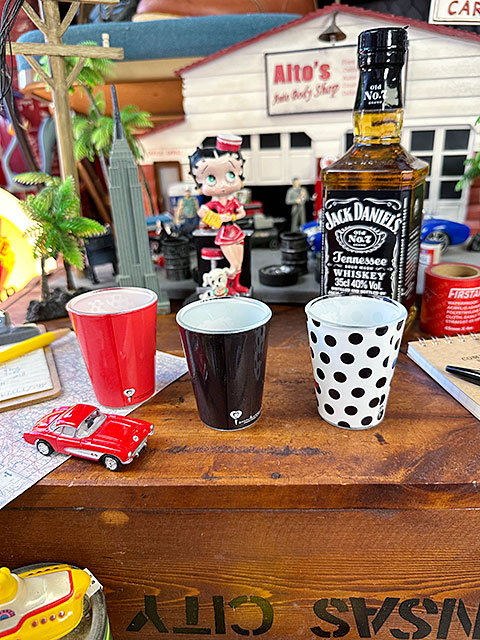 ベティ・ブープ　ショットグラス　3本セット　（レッド＆ブラック）　■ アメリカン雑貨 アメリカ雑貨 |  | 04