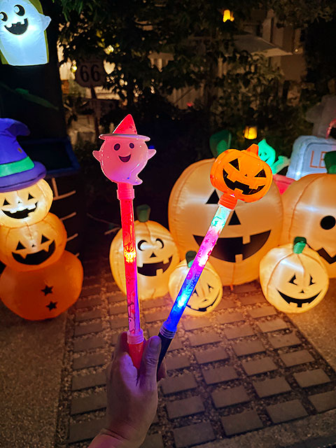 光る！ハロウィンスティック　（2個セット）　電池付き　■ アメリカン雑貨 アメリカ雑貨 |  | 02