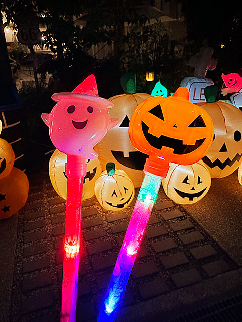 光る！ハロウィンスティック　（2個セット）　電池付き　■ アメリカン雑貨 アメリカ雑貨 |  | 03