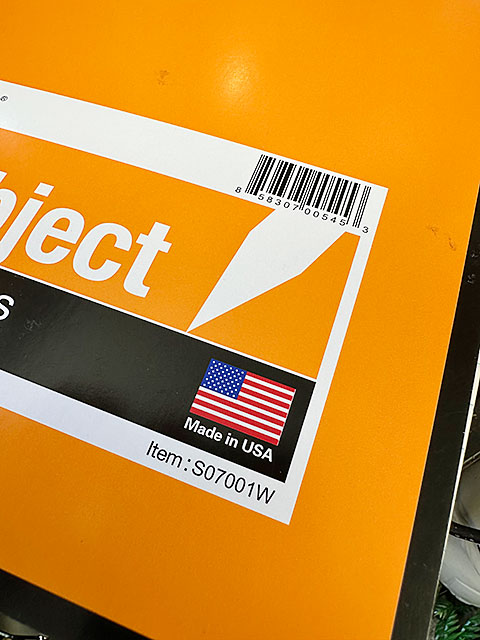 アメリカのカレッジノート　（4冊セット）　MADE IN U.S.A.　10.5 in×8 in　/　26.7cm×20.3cm　コイル　リングノート |  | 03