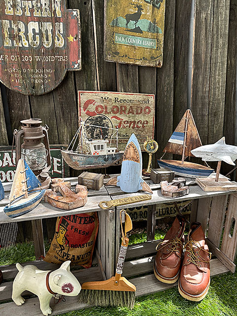 口開けシャーク　ウッドオブジェ ■ アメリカン雑貨 アメリカ雑貨 |  | 02