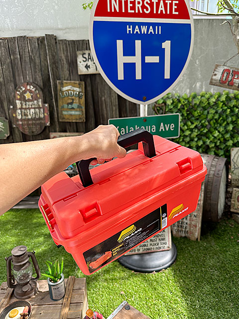 プラノ　オレンジ　エマージェンシーボックス　Mサイズ ■ アメリカン雑貨 アメリカ雑貨 |  | 02