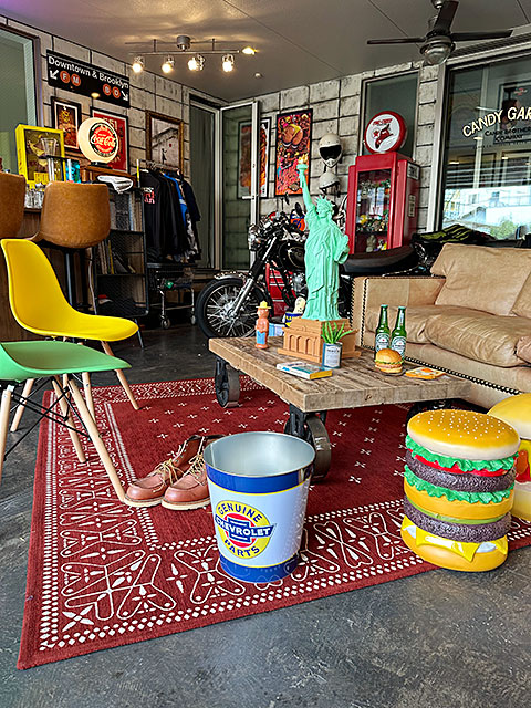 シボレー　トラッシュカン　ゴミ箱 ■ アメリカン雑貨 アメリカ雑貨 |  | 02