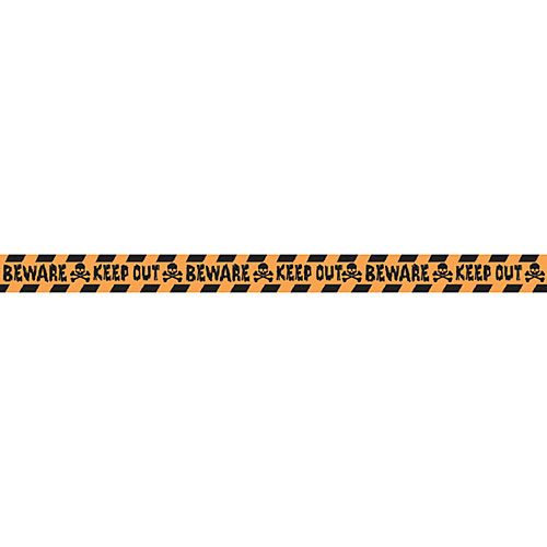 ハロウィン　キープアウト　テープバナー　長さ30m　KEEP OUT  ■ アメリカン雑貨 アメリカ雑貨