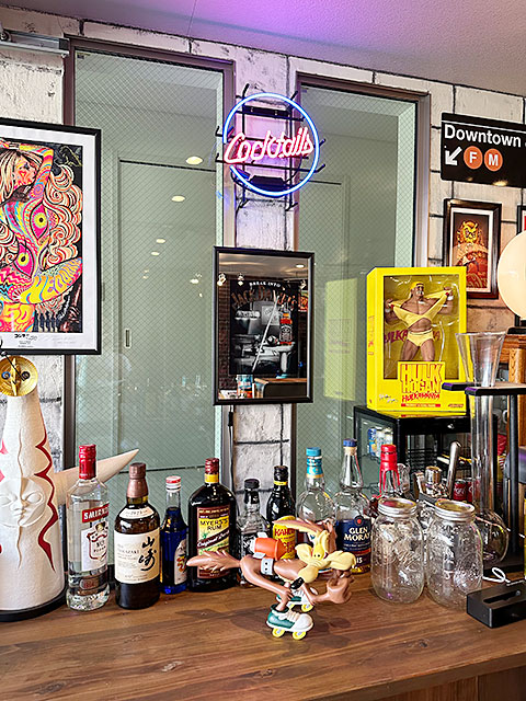 ビッグサイズ パブミラー （ジャック・ダニエル/プールバー