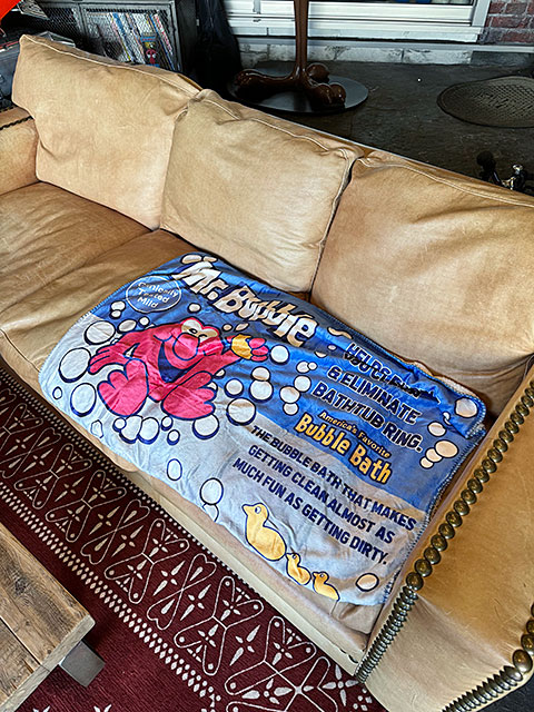 ミスターバブル　フリースブランケット ■ アメリカン雑貨 アメリカ雑貨 |  | 05