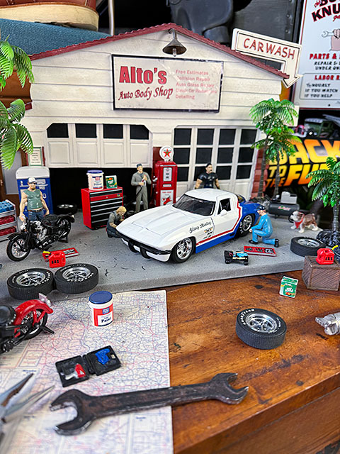 Jada 1963年シボレー コルベット スティングレイ ダイキャストミニカー