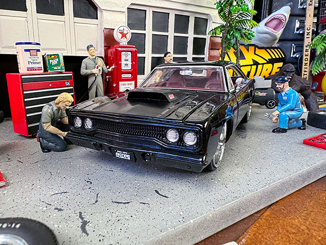 Jada　1970年プリムス　ロードランナー　ダイキャストミニカー　1/24スケール　（ブラック）　■　アメリカン雑貨　アメリカ雑貨｜candytower｜04