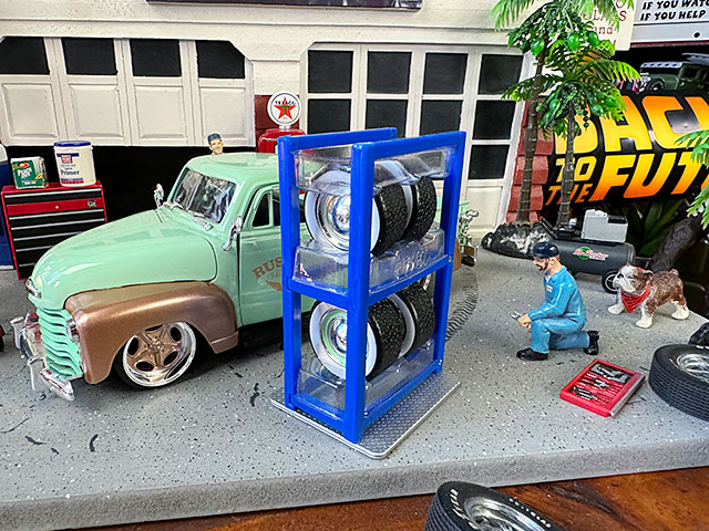 Jada　1953年シボレー　3100ピックアップ　ダイキャストミニカー　タイヤ＆ホイールセット付き　1/24スケール　（ミントグリーン）｜candytower｜10