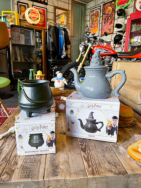 ハリーポッター 大釜マルチタンブラー&組み分け帽子ティーポット 2個