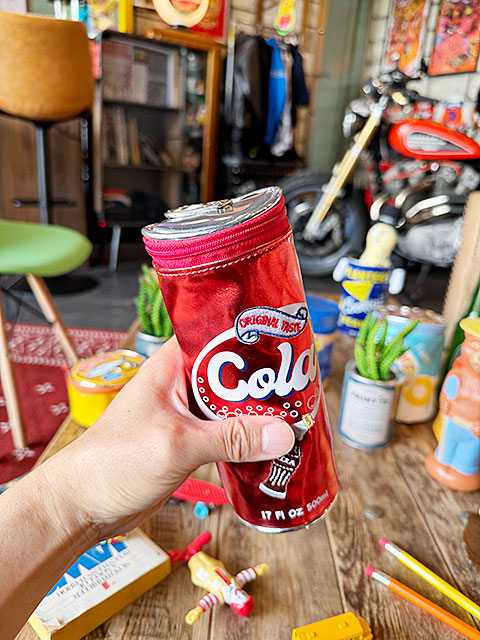 ヤップ フードパッケージシリーズ コーラ缶 ポーチ ペンケース 小物