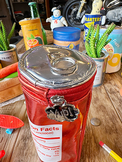 ヤップ フードパッケージシリーズ コーラ缶 ポーチ ペンケース 小物