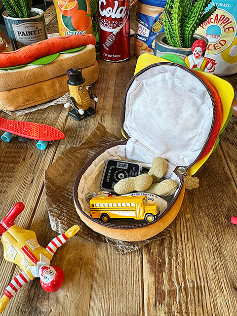 ヤップ　ジャンクフードシリーズ　ハンバーガー　ポーチ　小物入れ　yup! ■ アメリカ雑貨 アメリカン雑貨 |  | 03