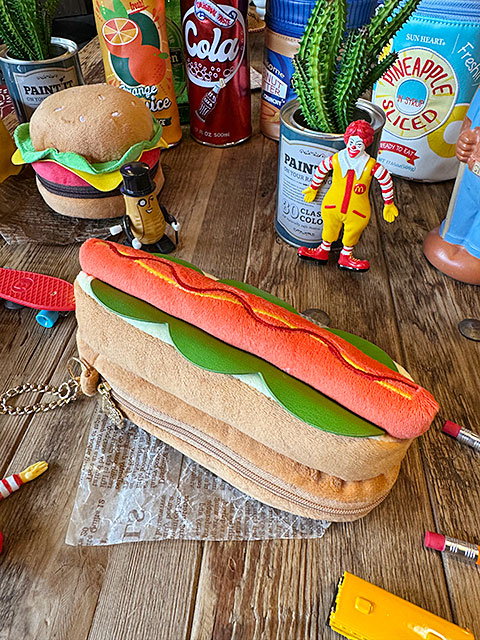 ヤップ ジャンクフードシリーズ ホットドッグ ポーチ ペンケース 小物