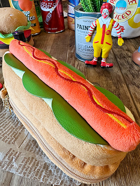 ヤップ ジャンクフードシリーズ ホットドッグ ポーチ ペンケース 小物