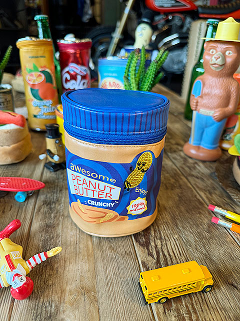 ヤップ　フードパッケージシリーズ　ピーナッツバター　ポーチ　小物入れ　yup! ■ アメリカン雑貨 アメリカ雑貨 | 
