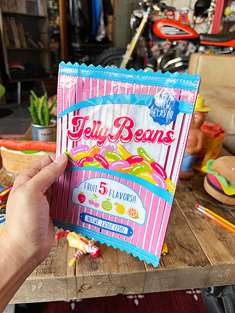 ヤップ フードパッケージシリーズ ジェリービーンズ クリアポーチ 小物