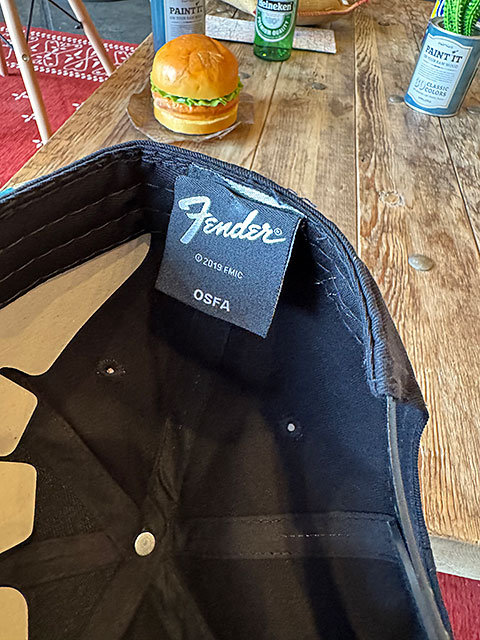 Fender　フェンダー　ロゴ　オフィシャルキャップ ■ アメリカン雑貨 アメリカ雑貨 |  | 03