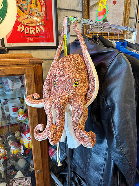 豪華50s リボン型アメリカアンティーク金属製ティッシュケースUSA