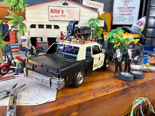 ブルースブラザーズ　ブルースモービル　ブリキオブジェ　ダッジ　モナコ ■ アメリカン雑貨 アメリカ雑貨 |  | 06