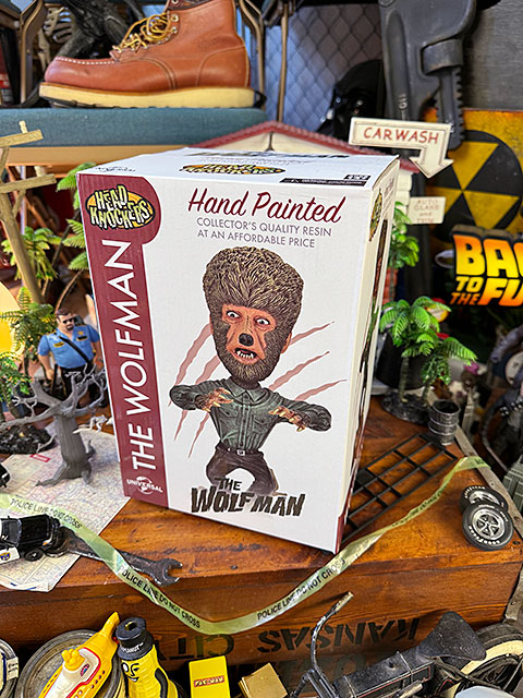 NECA　ネカ　ユニバーサルモンスターズ　狼男　ヘッドノッカー　オオカミ男　ローレンス・タルボット　ボビングヘッド |  | 07