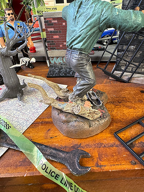 NECA　ネカ　ユニバーサルモンスターズ　狼男　ヘッドノッカー　オオカミ男　ローレンス・タルボット　ボビングヘッド |  | 09