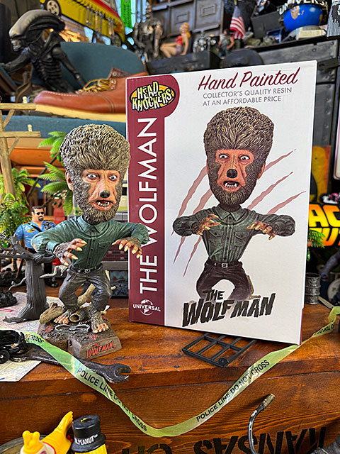 NECA　ネカ　ユニバーサルモンスターズ　狼男　ヘッドノッカー　オオカミ男　ローレンス・タルボット　ボビングヘッド |  | 13