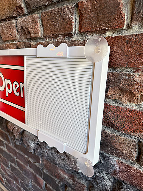 アメリカのショップで使われてるメニューボード　オープン＆クローズ　（横型）　ストアサプライ・ウェアハウス製 |  | 03