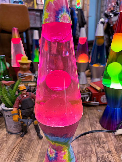 Lava Lamp社 ラバライト 正規品 ラバランプ（ピンク/ピンク/タイダイ