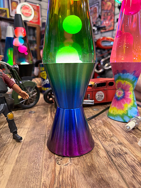 Lava Lamp社 ラバライト 正規品 ラバランプ（レインボー 