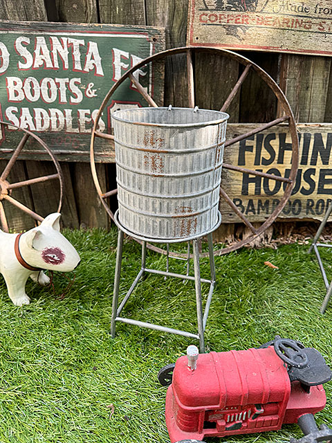 オールドアメリカ ウォータータンク 給水塔 プランター （Sサイズ