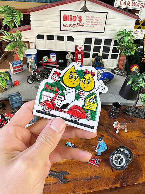 エッソボーイ　ワッペン　（スクーター）　エッソガール　■　アメリカン雑貨　アメリカ雑貨 爆買 |  | 02