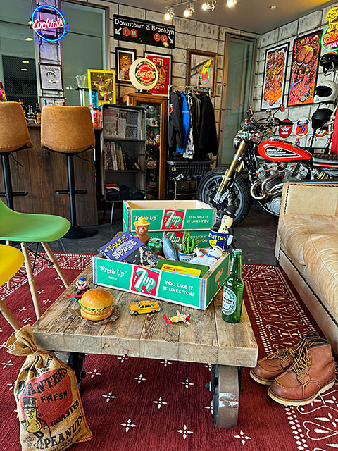 7UP　セブンアップ　ウッドクレート　ソーダ木箱　（ライトグリーン）　単品　■ アメリカ雑貨 アメリカン雑貨 |  | 03