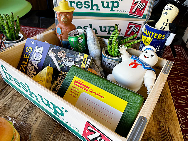 7UP　セブンアップ　ウッドクレート　ソーダ木箱　（ライトホワイト）　単品　■ アメリカ雑貨 アメリカン雑貨 |  | 04