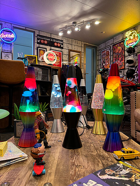 Lava Lamp社 ラバライト 正規品 ラバランプ （グリーン/ブルー