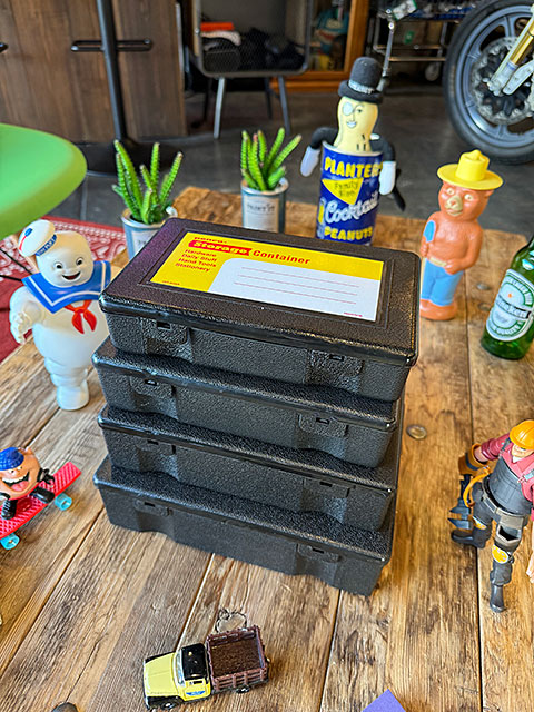 PENCO　ペンコ　ストレージコンテナ　4サイズセット　（ブラック）　小物入れ　道具箱　救急箱　パーツケース　HIGHTIDE　ハイタイド 爆買 |  | 07