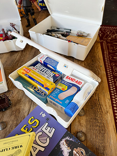 PENCO　ペンコ　ストレージコンテナ　4サイズセット　（ホワイト）　小物入れ　道具箱　救急箱　パーツケース　HIGHTIDE　ハイタイド 爆買 |  | 07