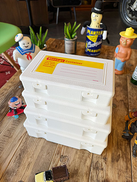 PENCO　ペンコ　ストレージコンテナ　4サイズセット　（ホワイト）　小物入れ　道具箱　救急箱　パーツケース　HIGHTIDE　ハイタイド 爆買 |  | 09