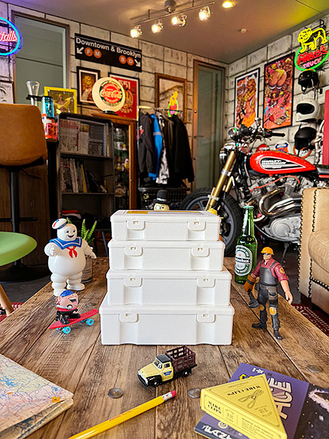 PENCO　ペンコ　ストレージコンテナ　4サイズセット　（ホワイト）　小物入れ　道具箱　救急箱　パーツケース　HIGHTIDE　ハイタイド 爆買 |  | 10