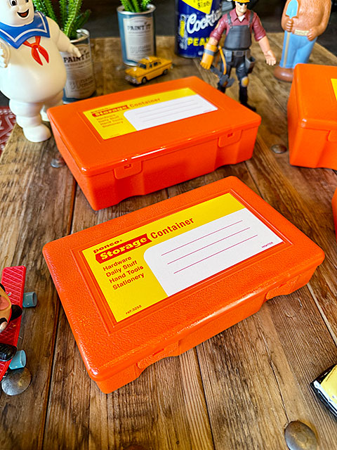 PENCO　ペンコ　ストレージコンテナ　4サイズセット　（オレンジ）　小物入れ　道具箱　救急箱　パーツケース　HIGHTIDE　ハイタイド 爆買 |  | 01