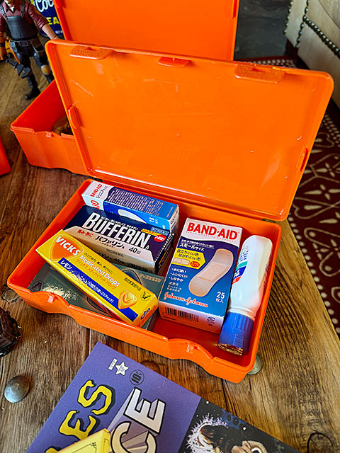 PENCO　ペンコ　ストレージコンテナ　4サイズセット　（オレンジ）　小物入れ　道具箱　救急箱　パーツケース　HIGHTIDE　ハイタイド 爆買 |  | 06