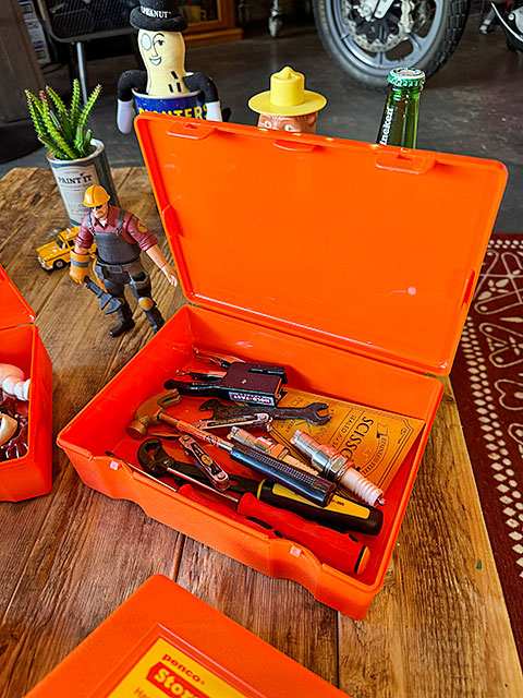 PENCO　ペンコ　ストレージコンテナ　4サイズセット　（オレンジ）　小物入れ　道具箱　救急箱　パーツケース　HIGHTIDE　ハイタイド 爆買 |  | 07